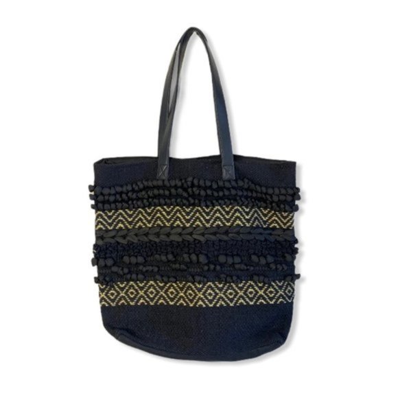 3/$30 Boho Hippie Tote Bag Chevron Macrame